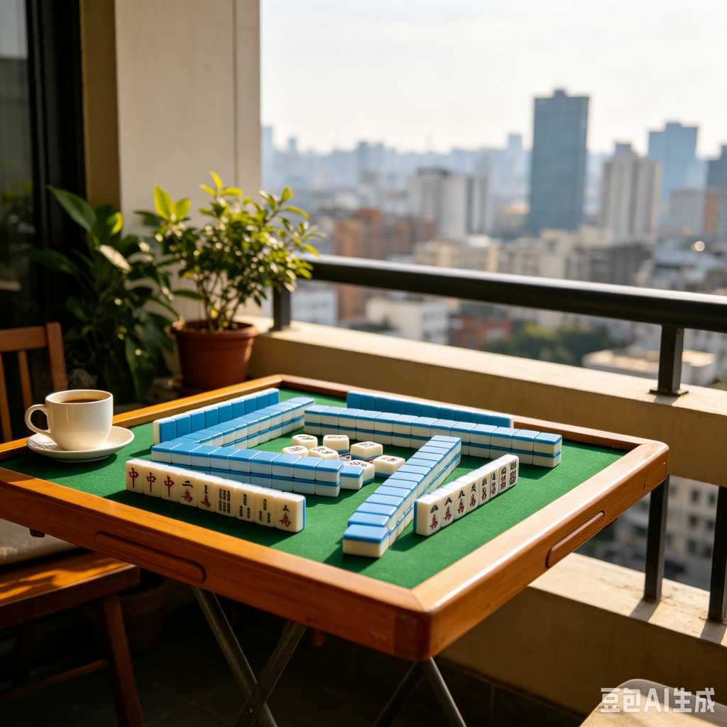 wear resistant print mahjong set