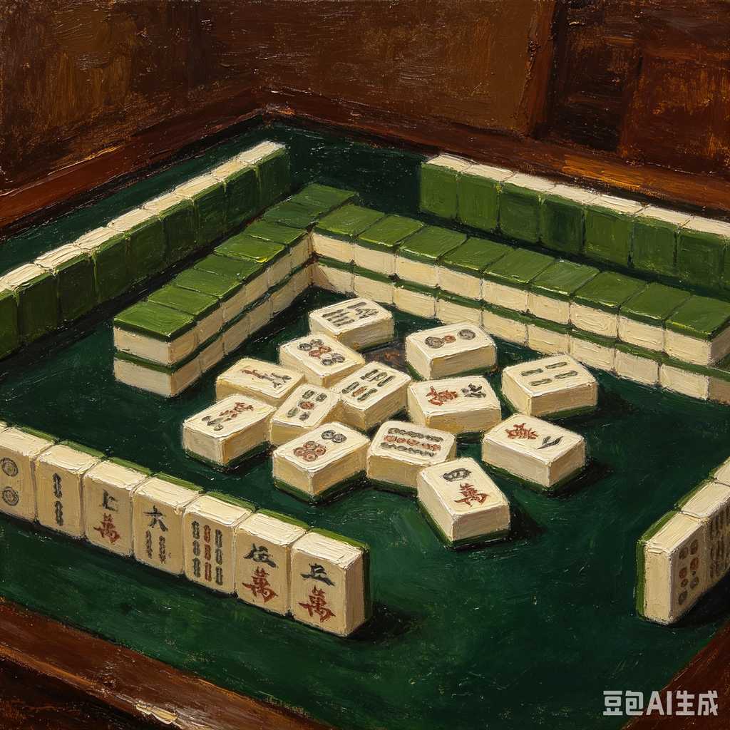 christmas gift mahjong set
