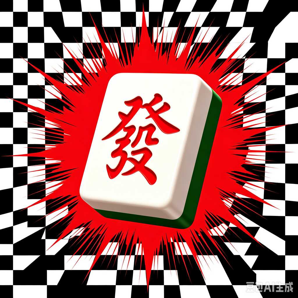 retro vintage mahjong set