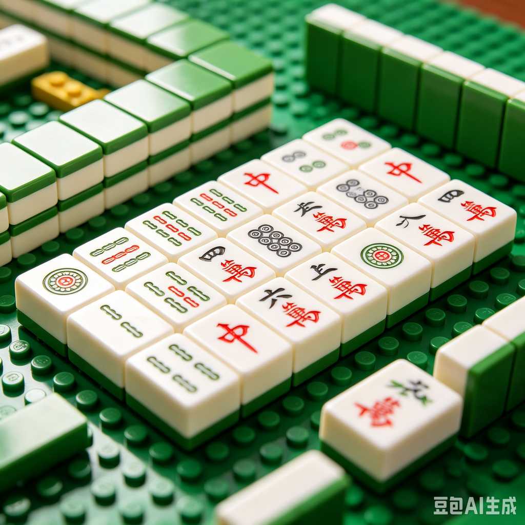 super portable mahjong game set